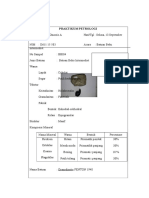 Praktikum Petrologi Acara 2