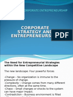 Ent751 - Corporate Entrepreneurship - Strategy