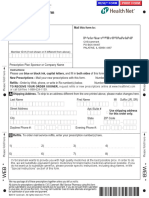 Mail Order Pharmacy Form