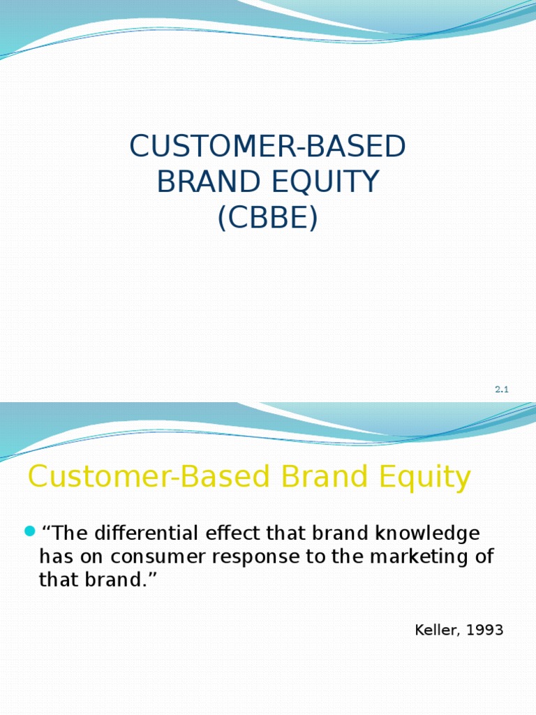 Understanding Customer-Based Brand Equity | PDF | Brand | Microeconomics