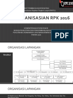 Pengorganisasian RPK 2016