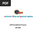 BIR EFPS JobAid For Enrollment