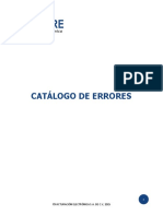 Lista de Errores SUNAT - Factura Electrónica