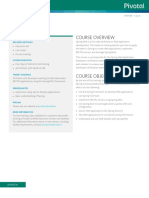 Pivotal EDU SpringWeb Datasheet