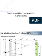 Disk Scheduling-Traditional & Multimedia