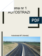 Tema 1 Autostrada