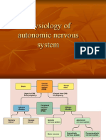 Lecture 9. Physiology of Autonomic Nervous System