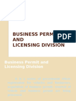Business Permit AND Licensing Division