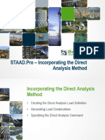 Incorporating the Direct Analysis Method_PPT