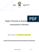 2015-11-17 Interpretations Officielles Fiba 2015 - Seconde Edition Fiba - BVR