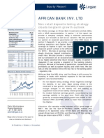 ABIL_Non-Retail Deposit Taking Strategy Clouds Long Term Growth Outlook_Initiating With a HOLD