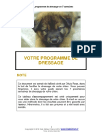 Programme de Dressage