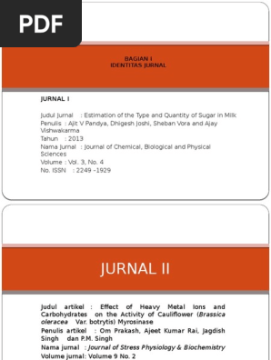 Biokimia Review Jurnal Karbohidrat