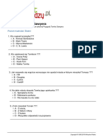 Test - Przygody Tomka Sawyera