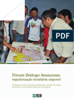 Fórum Diálogo Amazonas: regularização fundiária urgente!