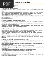 Amor e Perdão