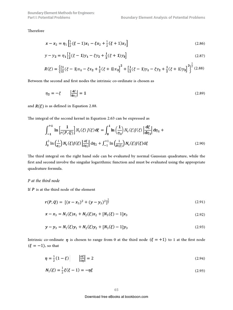 Boundary Element Methods Explained | PDF