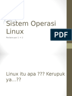 Sistem Operasi Linux PLJ 1