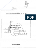 Plan de Manejo Monumento Natural La Portada