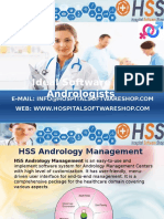 Best Deals On HSS Andrologist Software That Manage Data Easily.