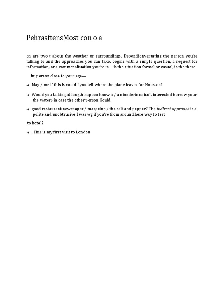 First Date Conversation Starters | PDF | Wellness