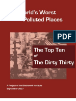 WORST POLLUTED PLACE Report2007