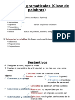 Categorias gramaticales