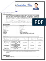 Sohail Ahmad CV