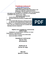 Rehabilitación Cardiovascular: Ejercicio y Factores de Riesgo