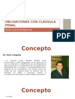 Obligaciones Con Clausula Penal