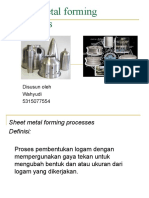 Sheet Metal Forming Processes