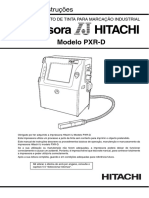 Manual Instruções Hitachi PXR