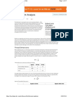 Bolted Joint Analysis