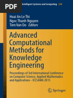 (Advances in Intelligent Systems and Computing 358) Hoai an Le Thi, Ngoc Thanh Nguyen, Tien Van Do (Eds.)-Advanced Computational Methods for Knowledge Engineering_ Proceedings of 3rd International Con