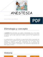 Anestesia