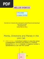 Miller Indices Class