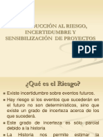 Introducción Al Riesgo, Incertidumbre y Sensibilización de Proyectos