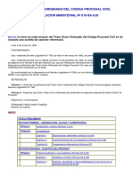 Texto Unico Ordenado Del Codigo Procesal Civil