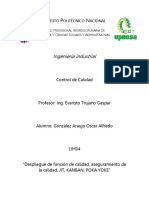 El despliegue de función de calidad, aseg de calidad, JIT, KANBAN, POKA YOKE.pdf