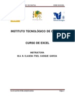 Apuntes y Practicas de Excel Claudia Casique PDF