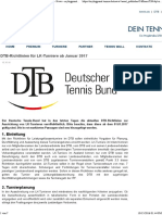 DTB-Richtlinien Für LK-Turniere Ab Januar 2017 - News - Mybigpoint - Tennis