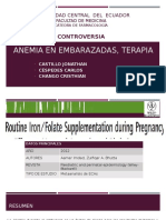 Controvercia Anemia