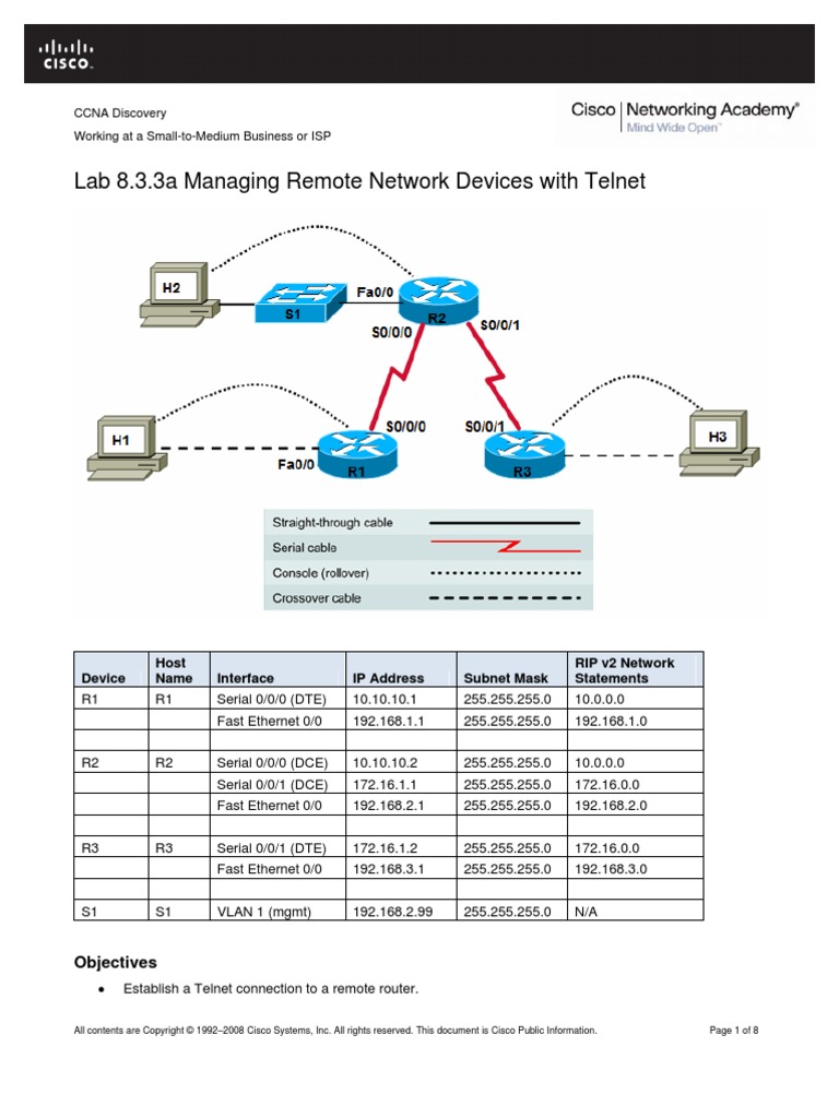 Managing Remote Network Devices With Router