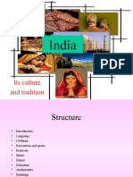 India: Its Culture and Tradition