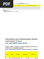 Request For Correction Forms