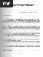 O Que Quer Dizer Ser Comunicativo Na Sala de Aula de Língua Estrangeira