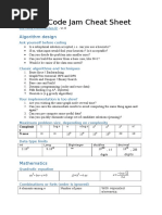 Cheat Sheet