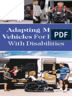 Adapting Motor Vehicles For People With Disabilities