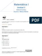 Unidad 3 - Determinantes Parte C