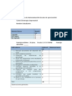 Escala de Apreciación Pauta de Autoevaluación 1